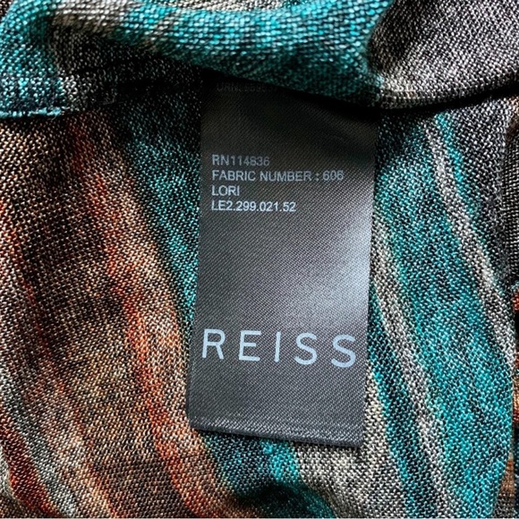 Reiss 1971 Dress Bodycon Black Rainbow
Size Small - Picture 10 of 12